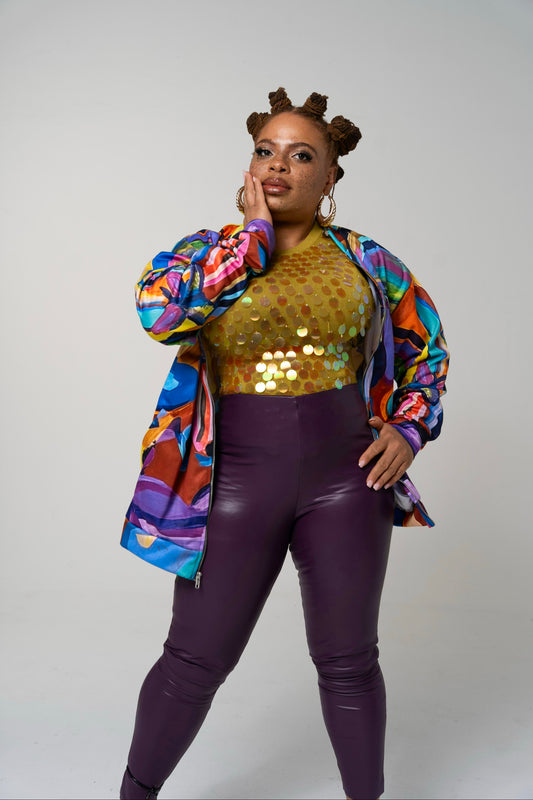 Butterfly Effect Unisex Bomber Jacket