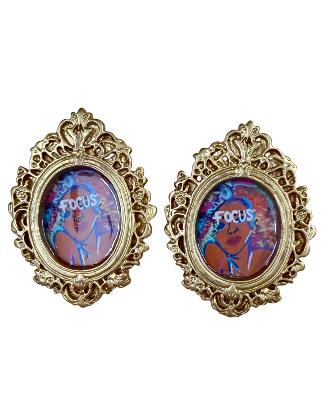 Focus Frame Earrings